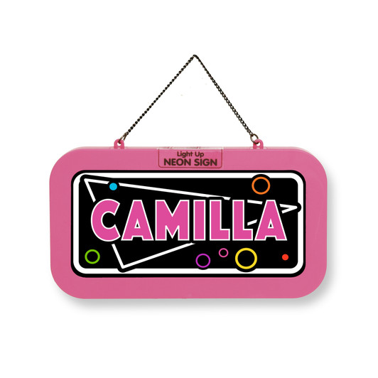 Luminotto Targa Personalizzata - Camilla