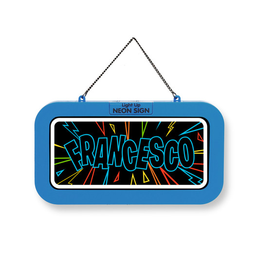 Luminotto Targa Personalizzata - Francesco