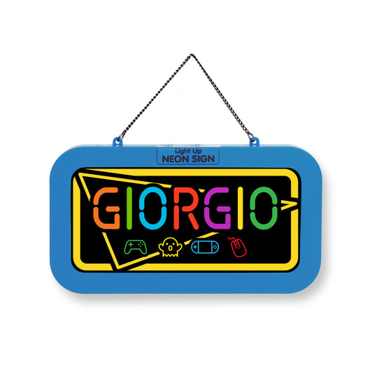 Luminotto Targa Personalizzata - Giorgio