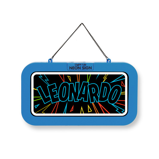 Luminotto Targa Personalizzata - Leonardo