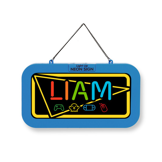 Luminotto Targa Personalizzata - Liam