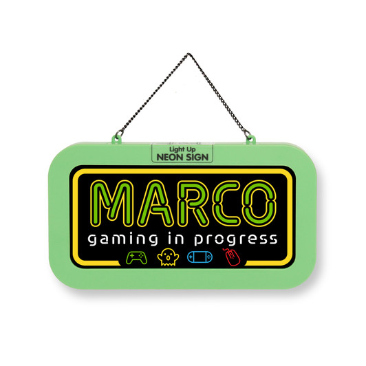 Luminotto Targa Personalizzata - Marco