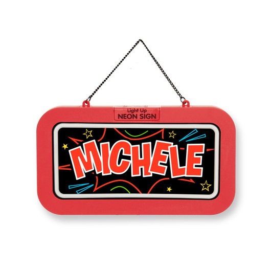 Luminotto Targa Personalizzata - Michele