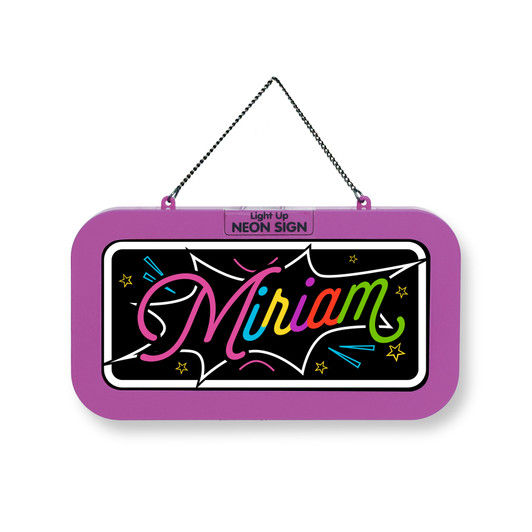Luminotto Targa Personalizzata - Miriam