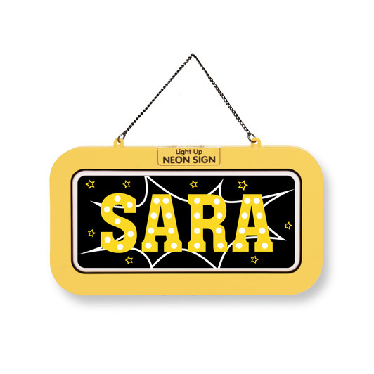 Luminotto Targa Personalizzata - Sara