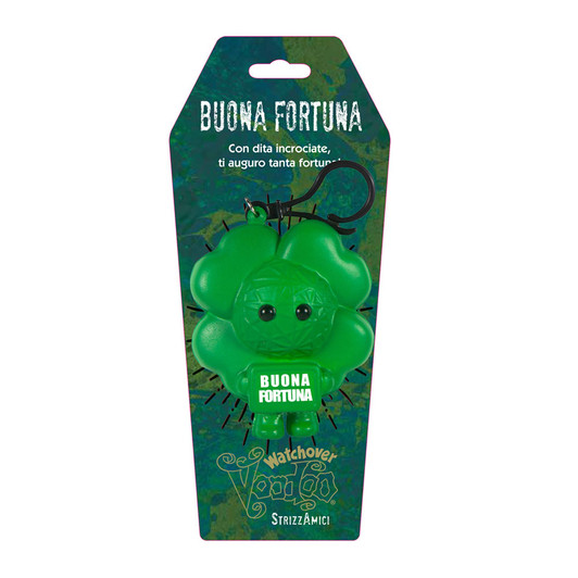 Portachiavi antistress Strizzamici - Buona fortuna