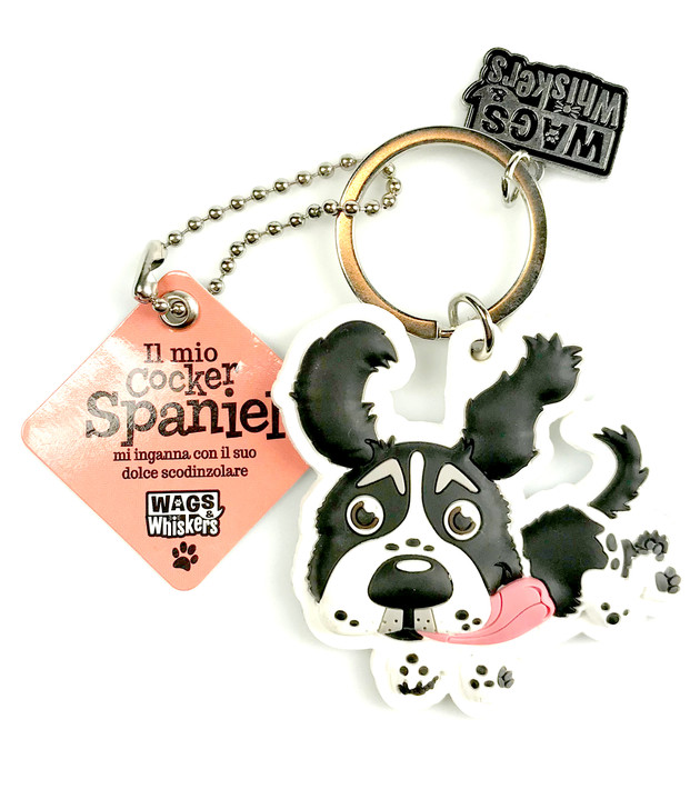 cocker spaniel keyring