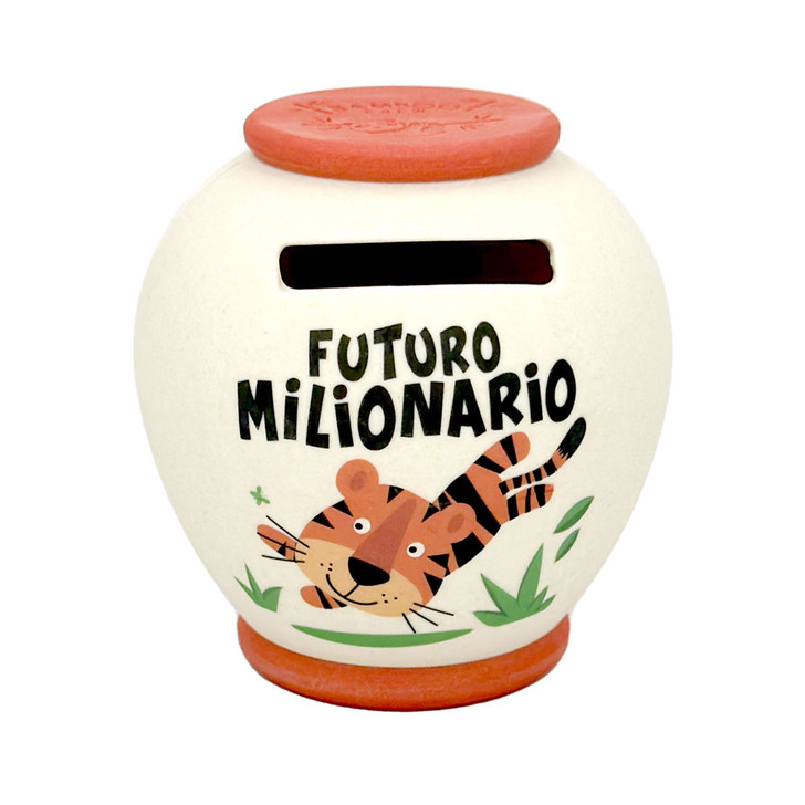 Salvadanaio personalizzato - Futuro milionario