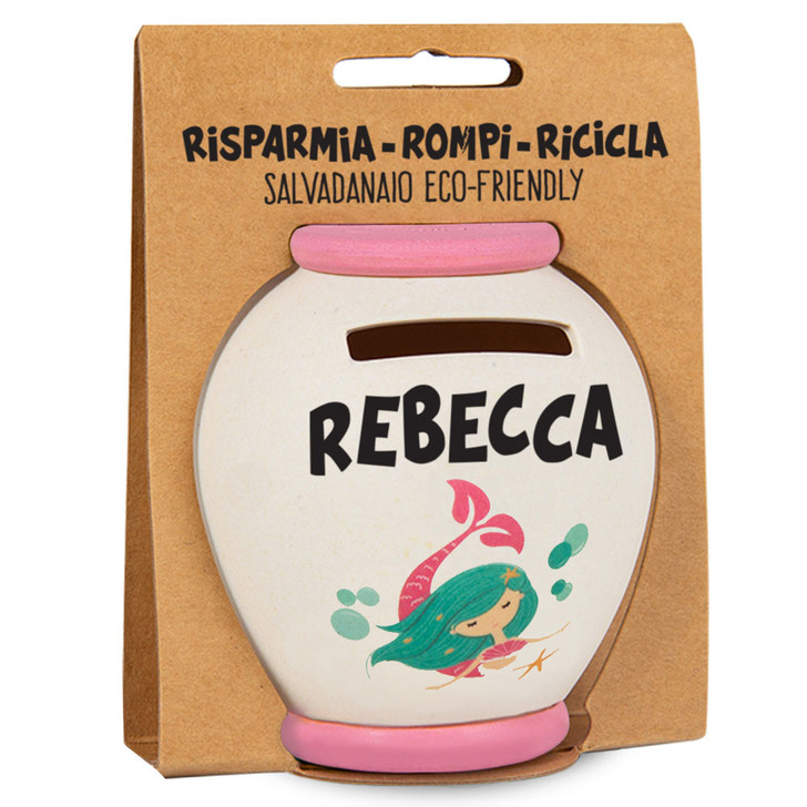 Salvadanaio personalizzato - Rebecca