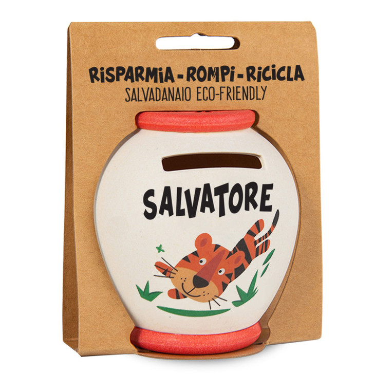 Salvadanaio personalizzato - Salvatore