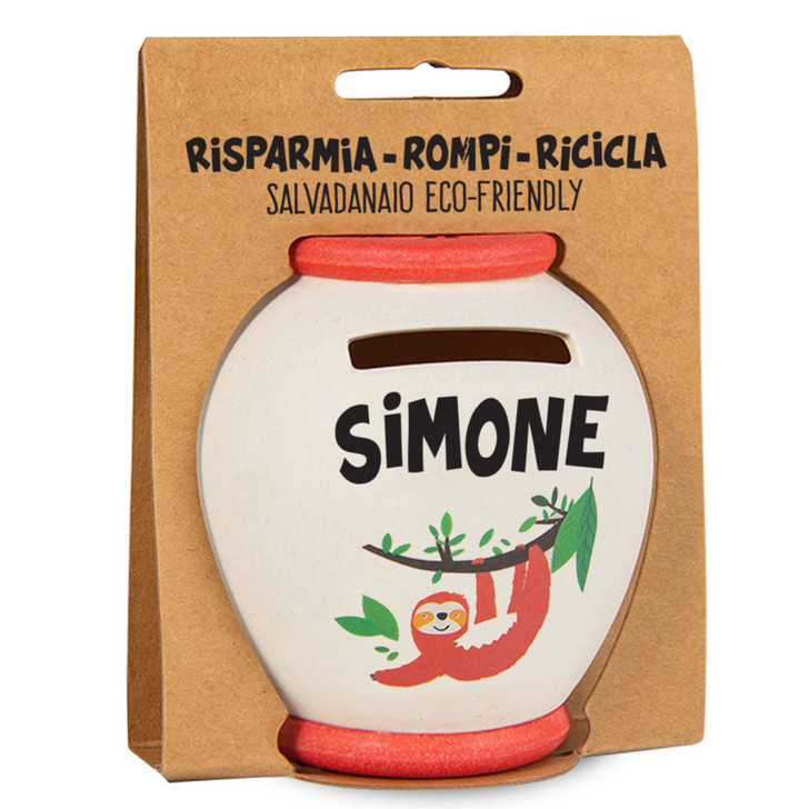 Salvadanaio personalizzato - Simone