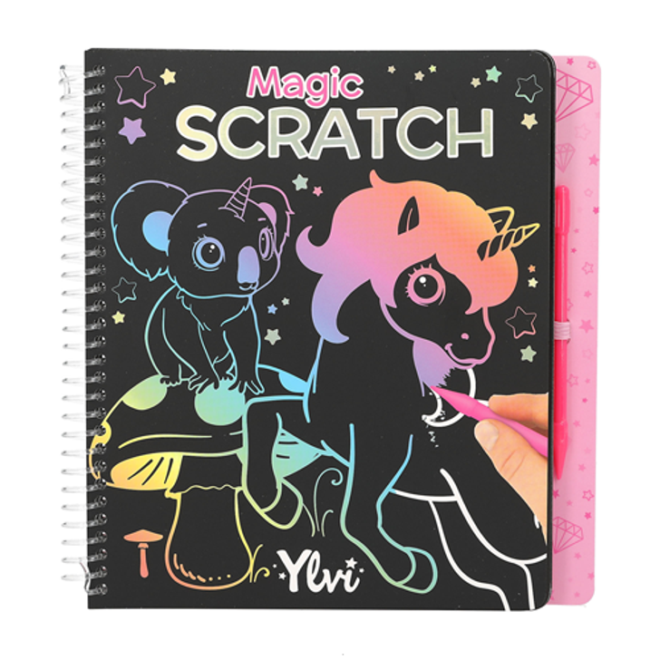 Album Ylvi Magic scratch unicorno