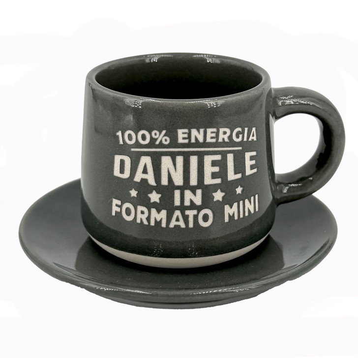 Tazzina da caffè con piattino e scatola - Daniele