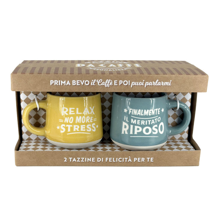 Tazzine da caffè in confezione regalo - Pensione