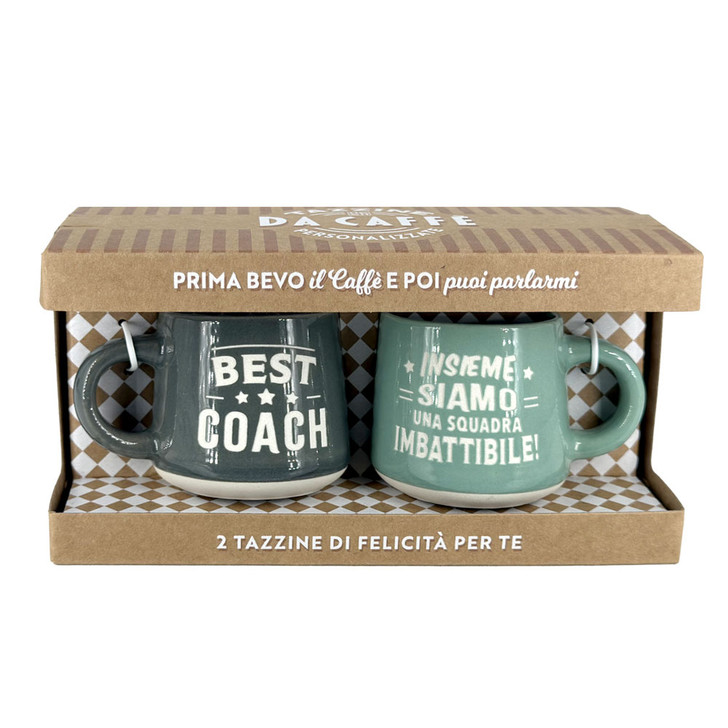 Tazzine da caffè in confezione regalo - Best Coach