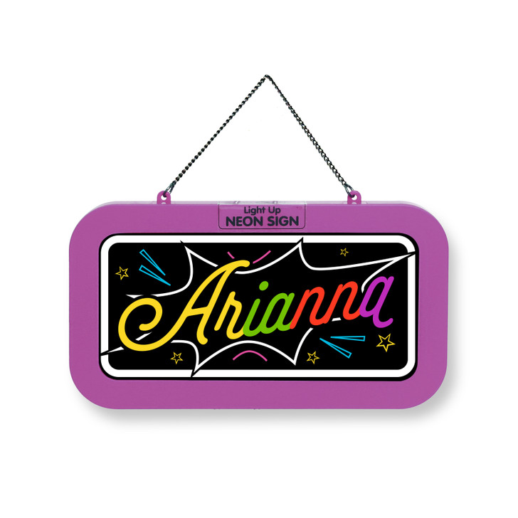 Luminotto Targa Personalizzata - Arianna