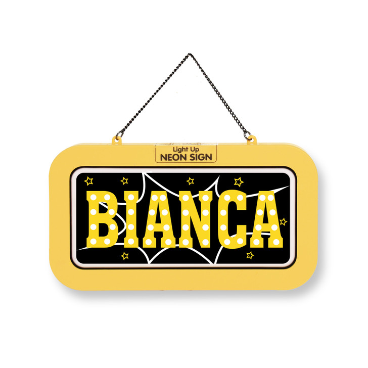 Luminotto Targa Personalizzata - Bianca