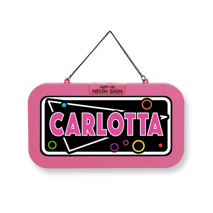 Luminotto Targa Personalizzata - Carlotta