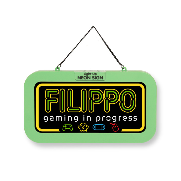 Luminotto Targa Personalizzata - Filippo