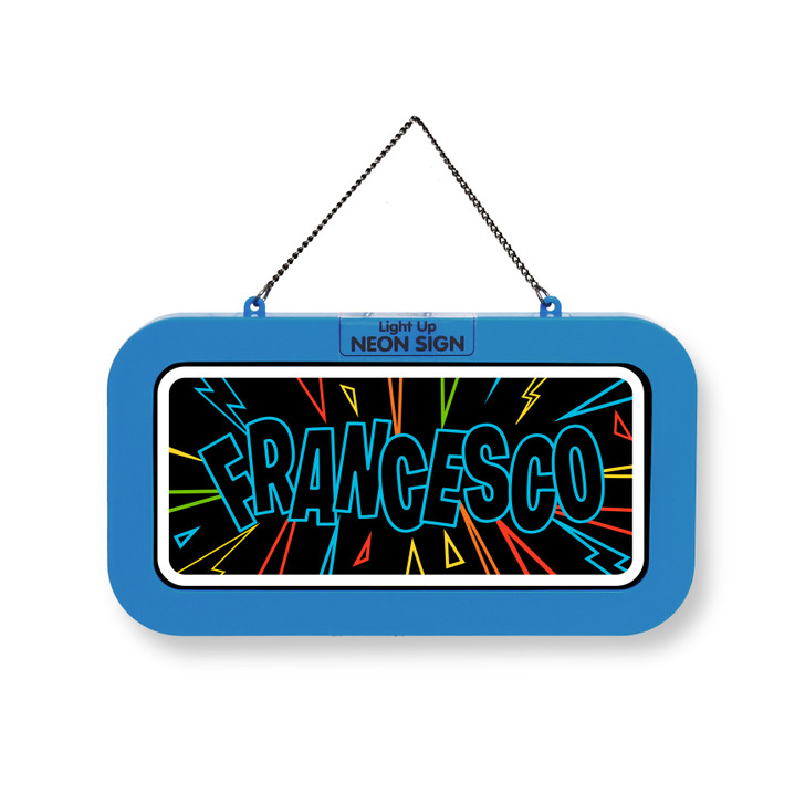 Luminotto Targa Personalizzata - Francesco