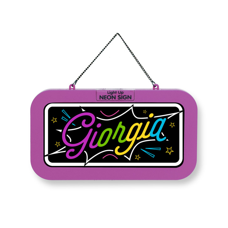 Luminotto Targa Personalizzata - Giorgia