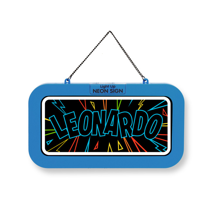 Luminotto Targa Personalizzata - Leonardo