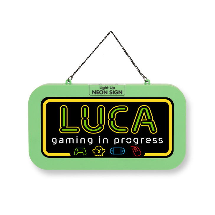 Luminotto Targa Personalizzata - Luca