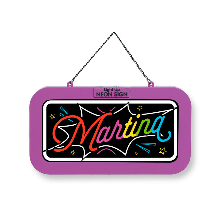 Luminotto Targa Personalizzata - Martina