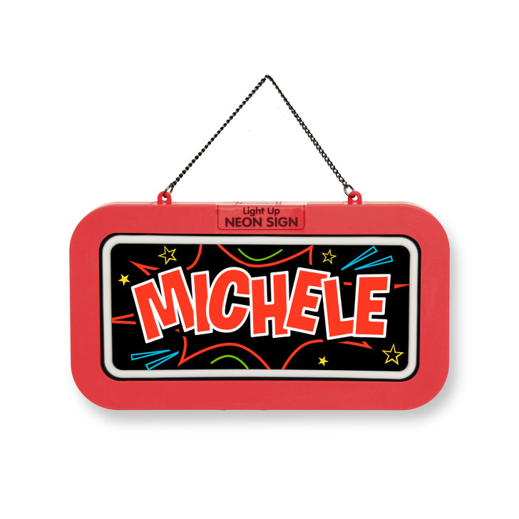 Luminotto Targa Personalizzata - Michele