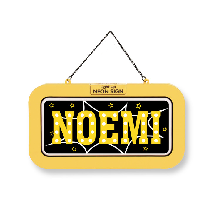 Luminotto Targa Personalizzata - Noemi