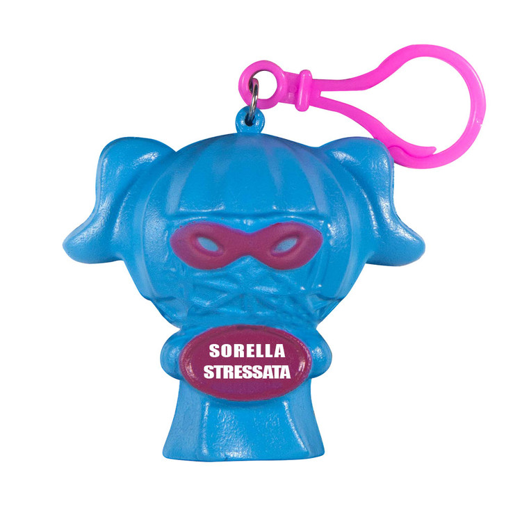 Portachiavi antistress Strizzamici - Sorella stressata