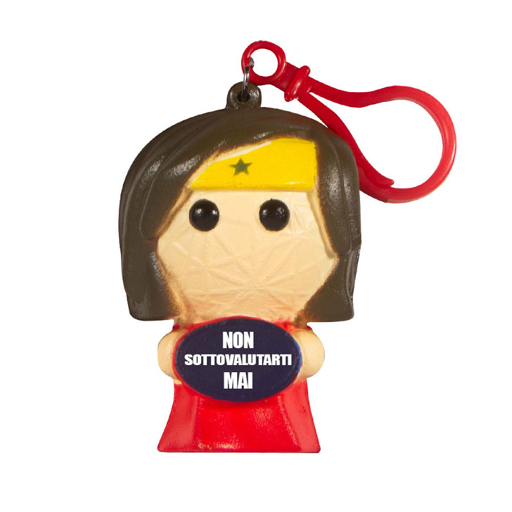 Portachiavi antistress Strizzamici - Wonder Girl