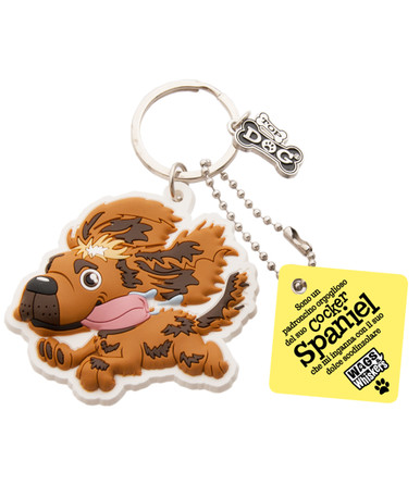 cocker spaniel keyring