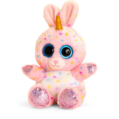 Peluche occhi grandi coniglietto unicorno profumato Torta con confetti