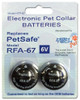 PetSafe RFA 529 Kit & 2 High RFA 67D Battery Kit for Pets Wireless Pet Products
