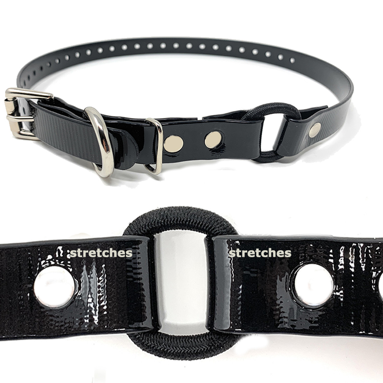 Waterproof Poly-Flex Sport Dog Collar - Black