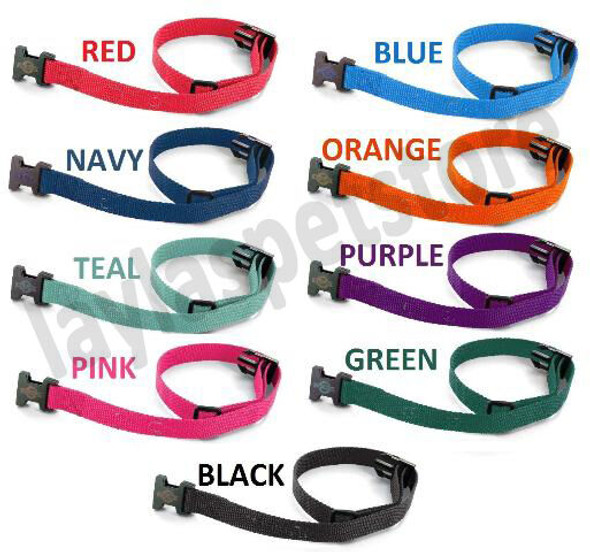 Sparky Pet Co Nylon 3-3/4" Wide Replacement Dog Collar Strap for Ultra Light Bark Control (Set of 3)