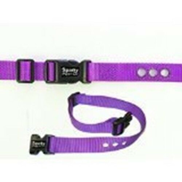 Sparky Pet Co Heavy Duty 1" 3 Hole Replacement Dog Collar Strap- No Bark & Contai