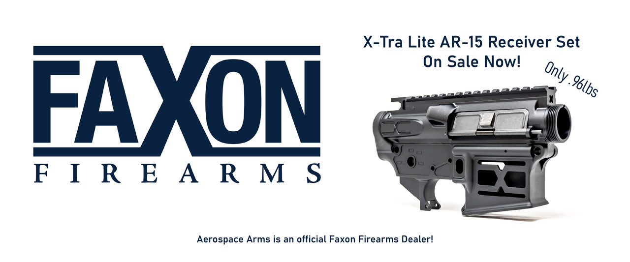 Faxon Firearms X-Tra Lite AR-15 Receiver Set On Sale Now! Only .96lbs