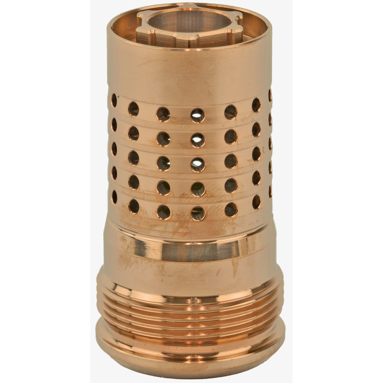 Q, Cherry Bomb, Muzzle Brake, 9MM, 1/2-28, Fits Q Suppressors