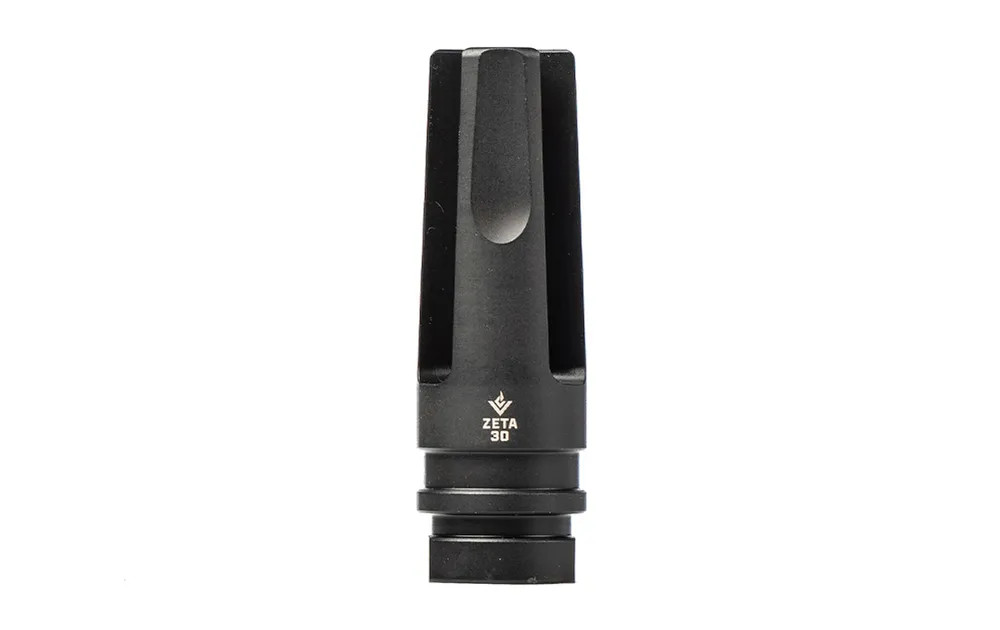 VG6 ZETA 30 Flash Hider, Black Nitride 5/8x24 TPI - Aerospace Arms