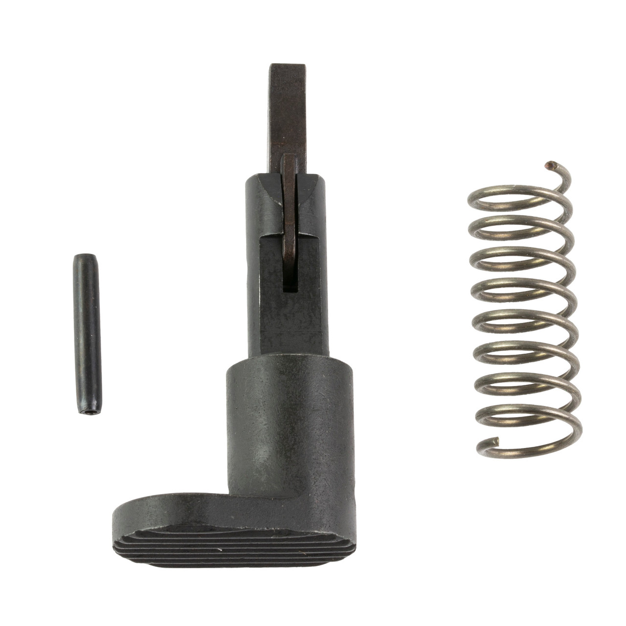 LBE Unlimited, Teardrop Forward Assist Assembly, Fits AR15, Black, Includes Spring and Pin
