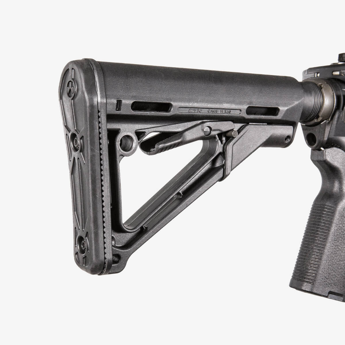 Magpul Industries CTR Carbine Stock Mil-Spec - Black - AR15/M4