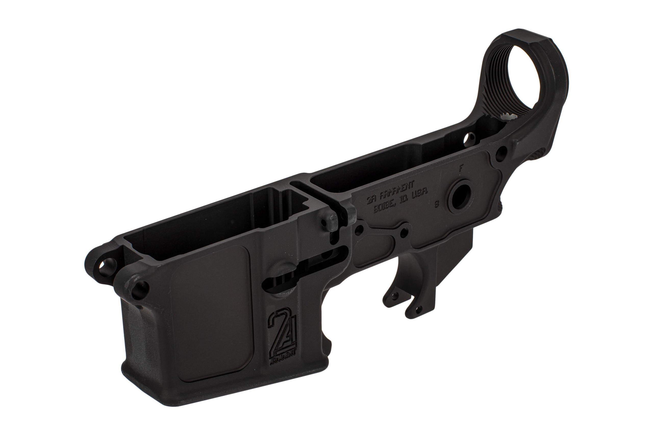 LuthAR, A1 Stripped Upper Receiver With M4 Feed Ramp and Shell Deflector, Black, Fits