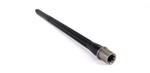 Faxon Match Series- 18" Heavy Fluted, .223 Wylde, Rifle-Length, 416R, QPQ, 5R, NP3 Extension - 15BW8R18FHQ-5R-NP3 Faxon Match Series- 18" Heavy Fluted, .223 Wylde, Rifle-Length, 416R, QPQ, 5R, NP3 Extension - 15BW8R18FHQ-5R-NP3