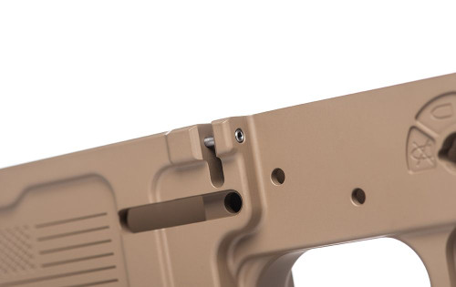 Aero Precision M5 (.308) Stripped Lower Receiver, Special Edition: Freedom - FDE Cerakote - APAR308054C Aero Precision M5 (.308) Stripped Lower Receiver, Special Edition: Freedom - FDE Cerakote - APAR308054C