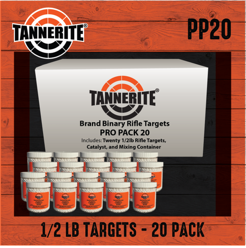 Tannerite 4 Pack of 1 LB Binary Targets - Rifle Supply