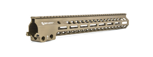 Geissele Automatics, MK14, Super Modular Rail (SMR) 15" M-LOK Handguard, Desert Dirt Color - 05-575S Geissele Automatics, MK14, Super Modular Rail (SMR) 15" M-LOK Handguard, Desert Dirt Color - 05-575S