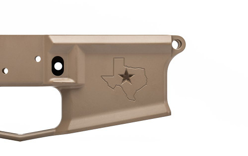 Aero Precision M4E1 Stripped Lower Receiver, Special Edition: TEXAS - FDE Cerakote - APAR600004C Aero Precision M4E1 Stripped Lower Receiver, Special Edition: TEXAS - FDE Cerakote - APAR600004C