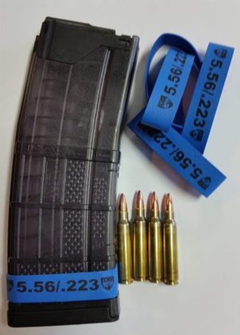 Faxon Magazine Marker Bands .223/5.56 Blue - FX556MB Faxon Magazine Marker Bands .223/5.56 Blue - FX556MB